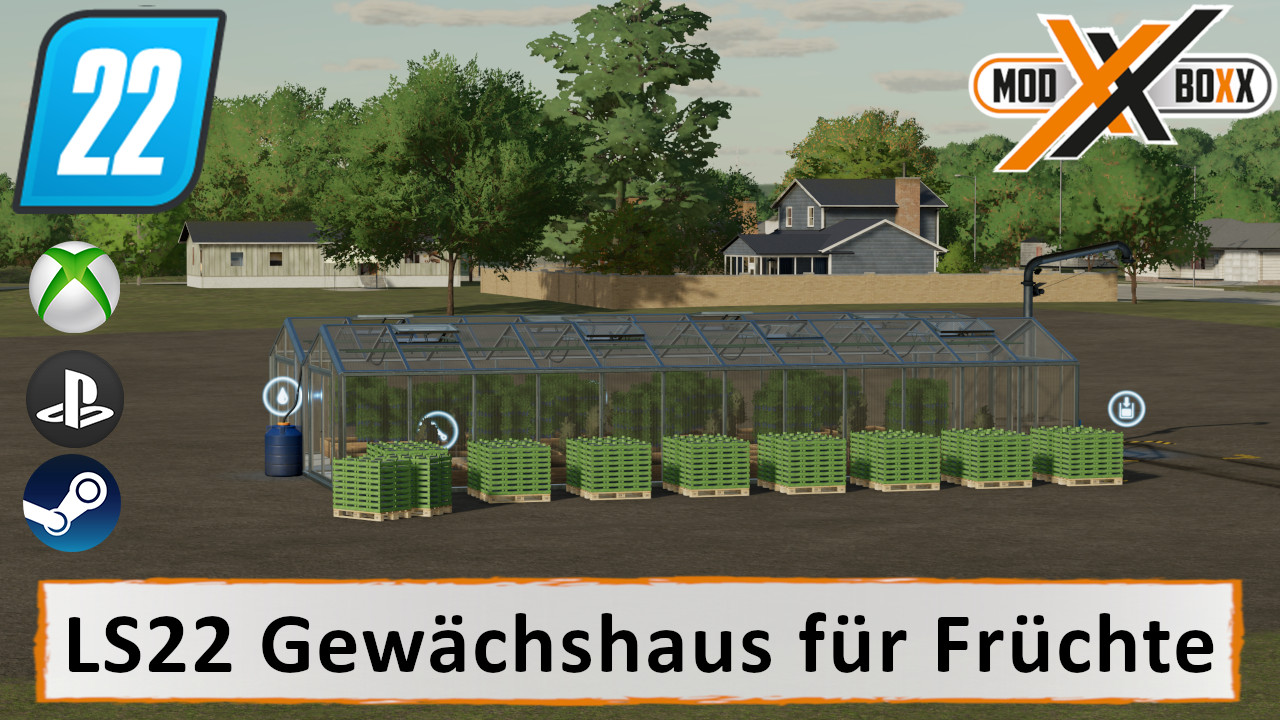Früchte Gewächshaus ModBoXX